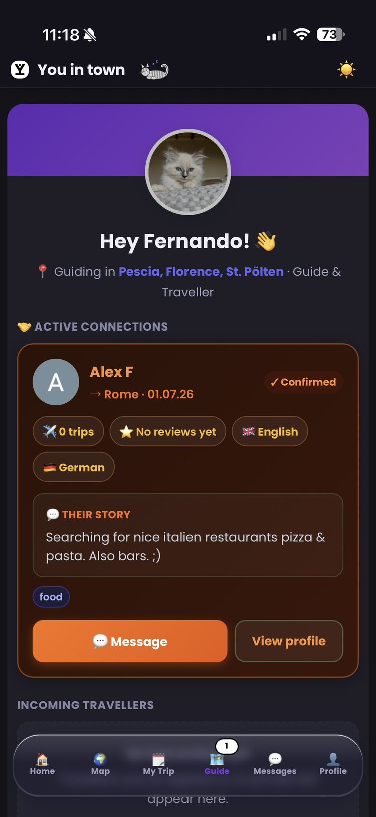 Get to know the local who's hosting you